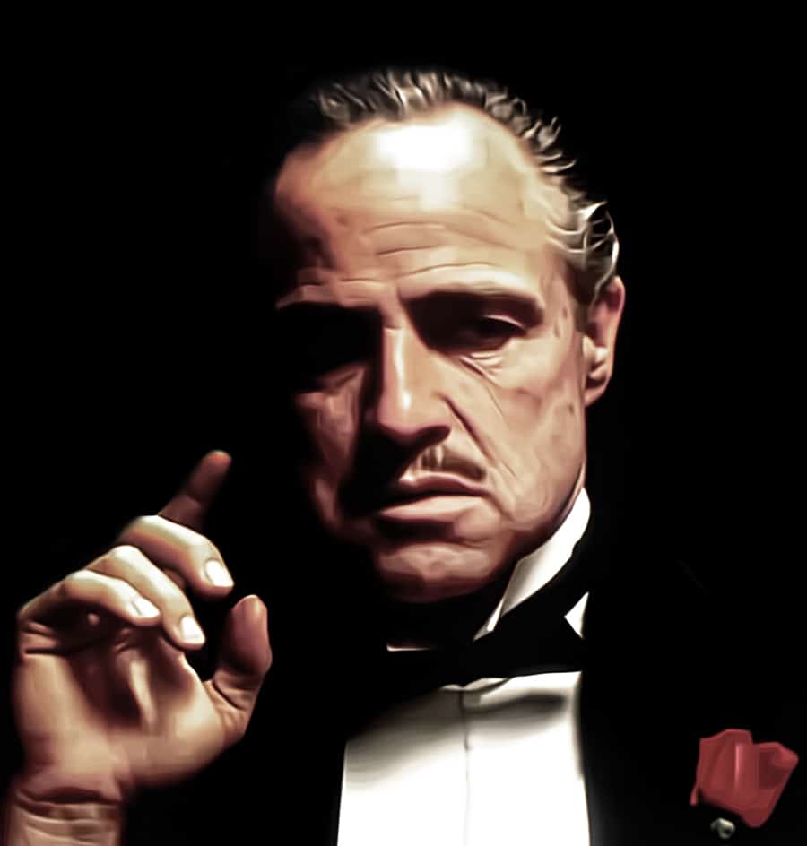 Framed God Father an offer you cant refuse